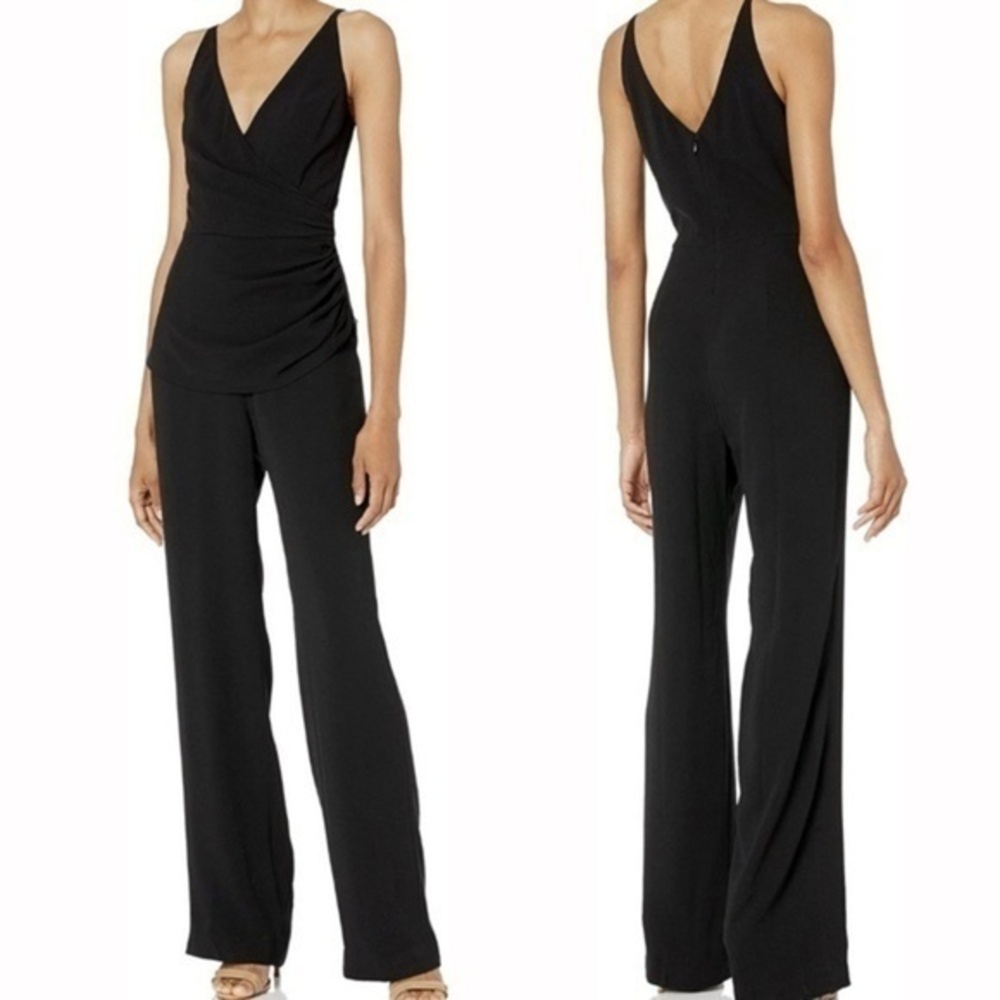 Dress The Population. Sam Sleeveless Jumpsuit.